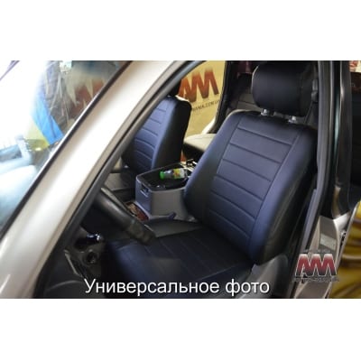Авточохли для Chevrolet Sonic 2011->, Екошкіра, L-line 1 Авточехлы для Chevrolet Sonic 2011->, Экокожа, L-line