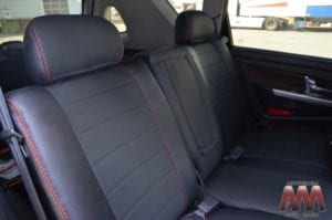 Авточехлы для Chevrolet Orlando 2010-> 7мест, Экокожа, L-line