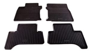 Резиновые коврики в салон Toyota Land Cruiser Prado 120, 4шт. (Бютжет)