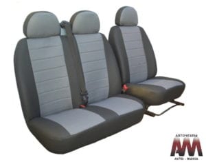 Авточохли для Ford Transit 2006-2014, Екошкіра, L-line