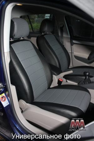 Авточехлы для Honda Cr-V 2012->, Экокожа, L-line