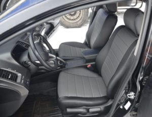Авточехлы для Honda Civic 2006-2012, Экокожа, L-line