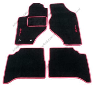 Текстильные коврики в салон Alfa Romeo 164 1987-1998, 5шт. (Super Well)