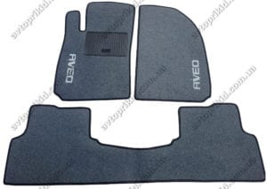 Текстильные коврики в салон Chevrolet Sonic 2011->, 3шт.(Украина, ML)