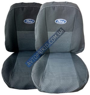 Авточохли для салону Ford Transit (перед 1+2) 2000-2006 (Elegant)