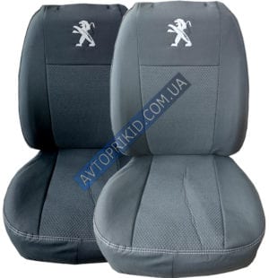 Авточехлы для салона Peugeot Partner 2008-> 6мест (Elegant)