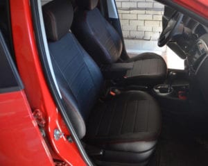 Авточехлы для Hyundai i20 2008->, Экокожа, S-line
