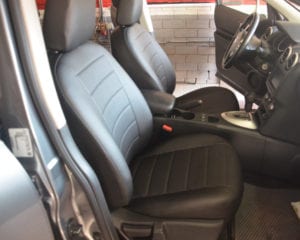 Авточехлы для Nissam Qashqai 2006-2013, Экокожа, L-line