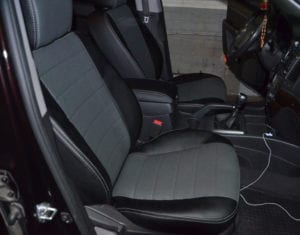 Авточехлы для Hyundai SantaFe 2006-2012, Экокожа, S-line