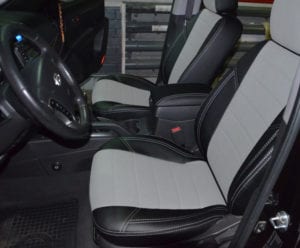 Авточехлы для Toyota Land Cruiser 200 2007-> араб. 7мест, Экокожа, L-line
