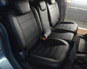 Авточохли для Ford C-Max 2011->, Екошкіра, L-line