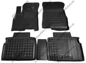 Полиуретановые коврики в салон FIAT Panda 2012->, 5 шт. (Avto-Gumm)