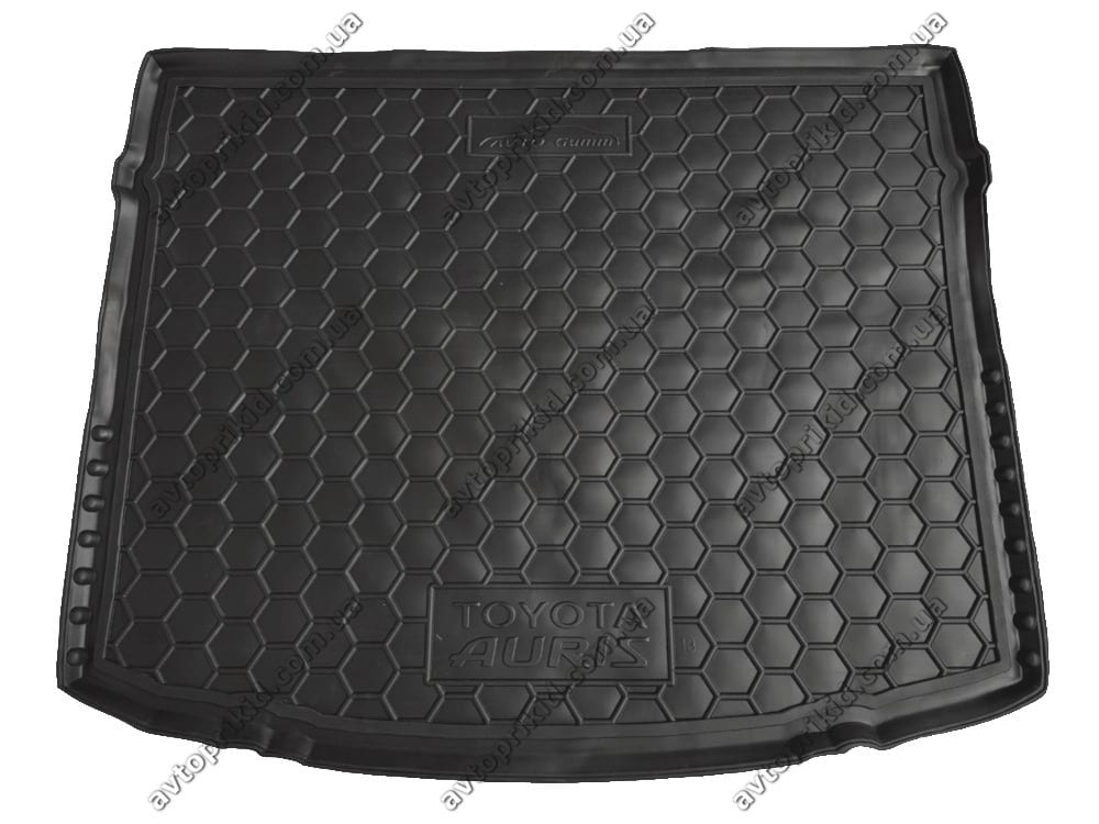 Багажник полимерный Toyota Auris 2012->, жесткий (Avto-Gumm) 1 Багажник полимерный Toyota Auris 2012->, жесткий (Avto-Gumm)