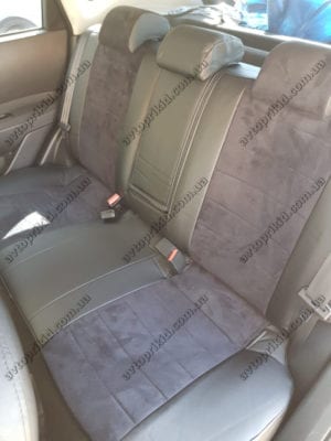 Автомобильные чехлы из экокожи для Mercedes A-класс 2004-2013