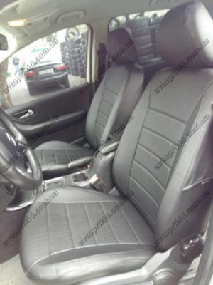 Автомобильные чехлы из экокожи для  Mercedes A-класс 2004-2013