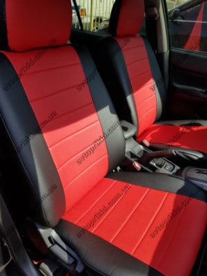 Автомобильные чехлы для Mitsubishi Lancer IX 2005-2008,  из Экокожи