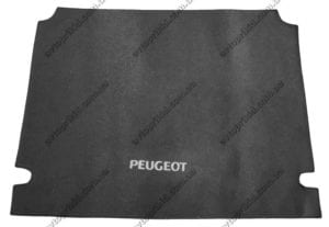 Коврики в багажник Peugeot Partner 2008-> (текстиль, серый)