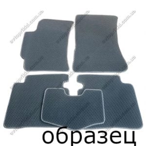 Севиленовые, ячейчастые автоковрики Hyundai I10 2013-> 5 шт.  серый  (EVA)