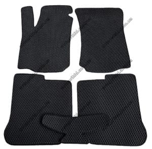 Севиленовые, ячейчастые автоковрики Seat Toledo 1999-2004, 5 шт. чёрный (EVA)