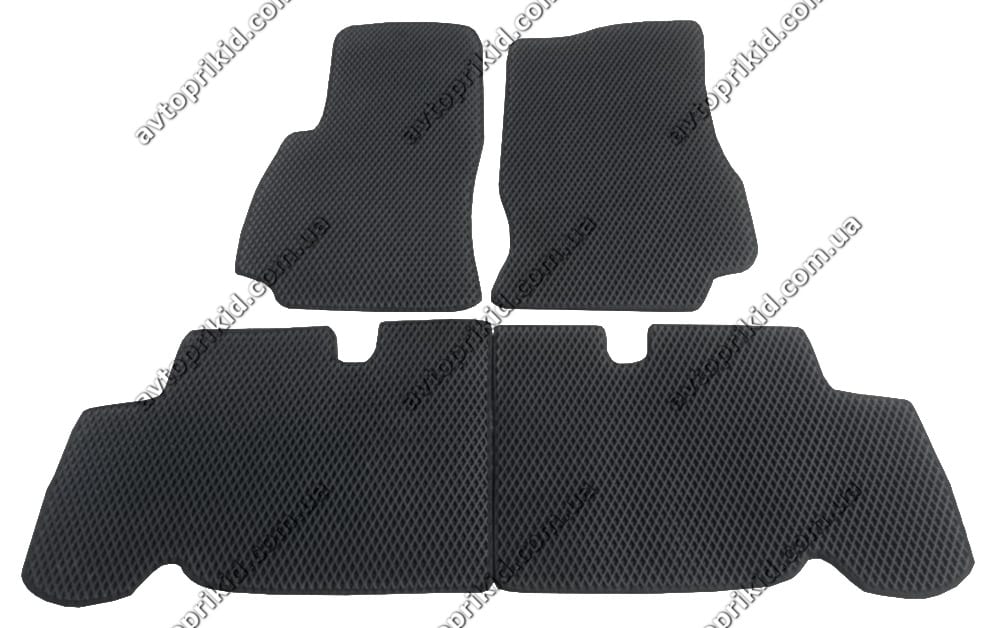 Севіленові, комірчасті автокилимки Toyota Land Cruiser 80 1992-2007, 4 шт. сірий (EVA) Севиленовые, ячейчастые автоковрики Toyota Land Cruiser 80 1992-2007, 4 шт. серый (EVA)