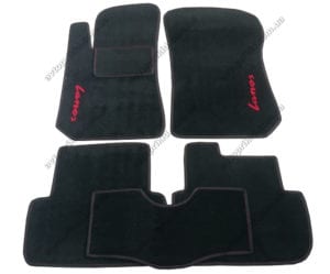 Текстильные коврики в салон Daewoo Lanos, 5шт. (Super Well)