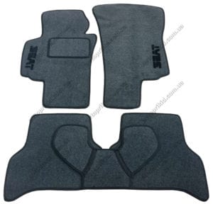 Текстильные коврики в салон Seat Leon 2005-2012, 5шт. (Super Well)