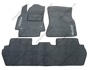 Текстильные коврики в салон Peugeot Partnet 2008->, 3шт. (Super Well)